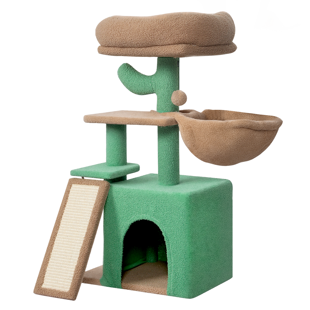 Pawz Cat Tree Tower Scratching Post Scratcher Play Bed - Image 9
