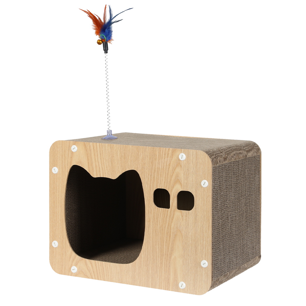 Pawz Cat Scratcher Board Scratching Cardboard - Image 9