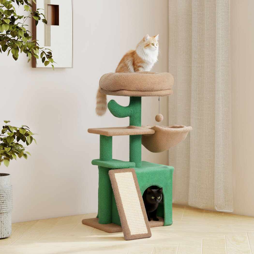 Pawz Cat Tree Tower Scratching Post Scratcher Play Bed - Image 8