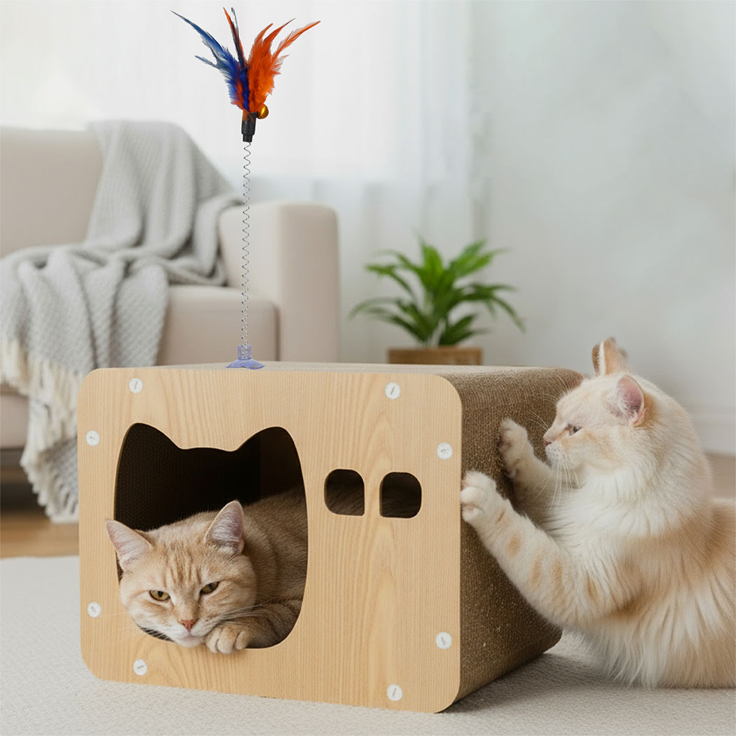 Pawz Cat Scratcher Board Scratching Cardboard - Image 7