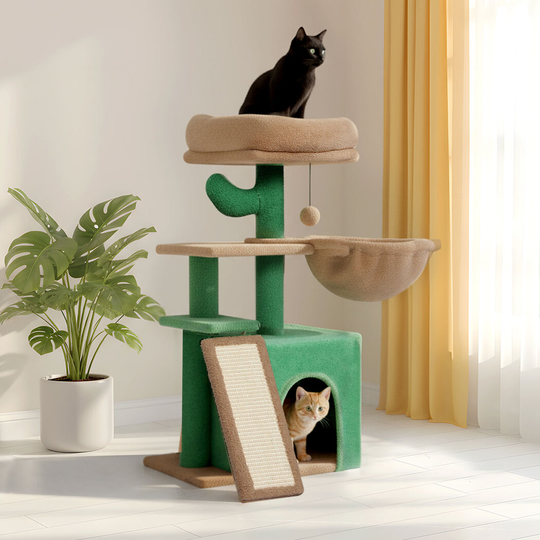 Pawz Cat Tree Tower Scratching Post Scratcher Play Bed - Image 7